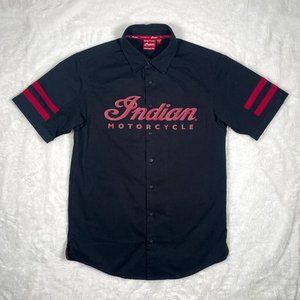 Indian Motorcycle Men’s Short Sleeve Shirt Size S